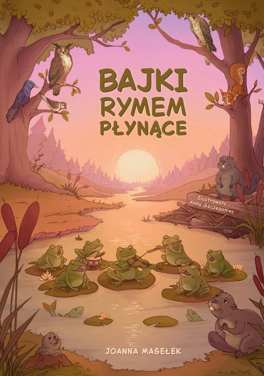 okładka Bajki rymem płynące książka | Joanna Masełek