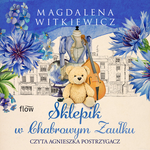okładka Sklepik w chabrowym zaułku audiobook | MP3 | Magdalena Witkiewicz