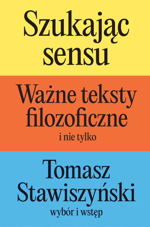 okładka Szukając sensu ebook | epub, mobi | Tomasz Stawiszyński