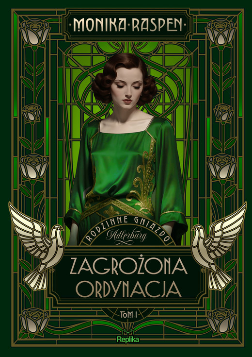 okładka Zagrożona ordynacja. Rodzinne gniazdo Adlerberg, tom 1 ebook | epub, mobi | Monika Raspen