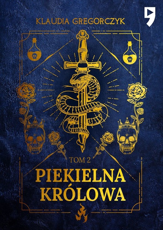 okładka Piekielna królowa. Tom 2 książka | Klaudia Gregorczyk