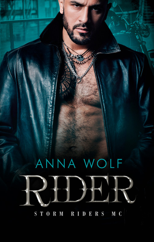 okładka Rider. Storm Riders MC książka | Anna Wolf