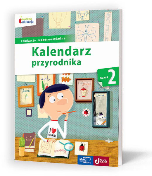 okładka Kalendarz przyrodnika klasa 2 owocna edukacja książka | Beata Szurowska