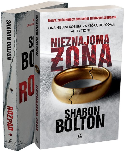 okładka Pakiet Nieznajoma żona / Rozpad książka | Sharon Bolton