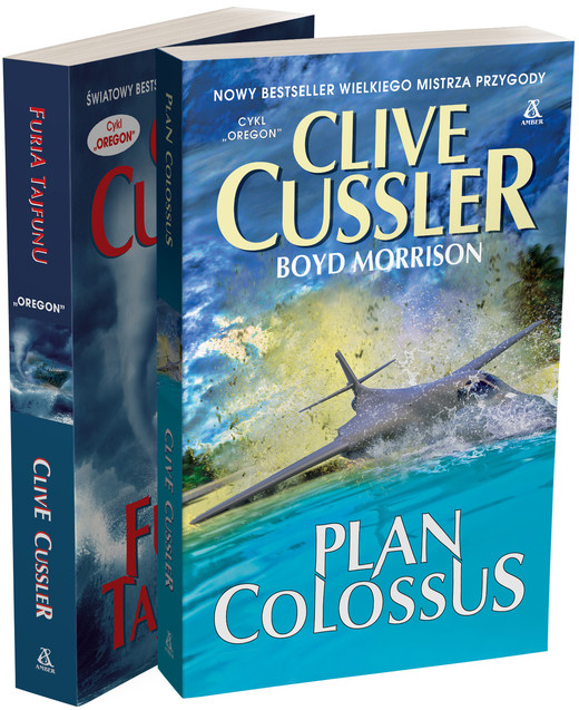 okładka Pakiet Plan Colossus / Furia tajfunu książka | Boyd Morrison