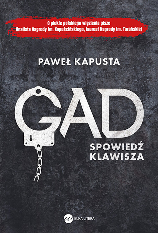 okładka Gad. Spowiedź klawisza książka | Paweł Kapusta