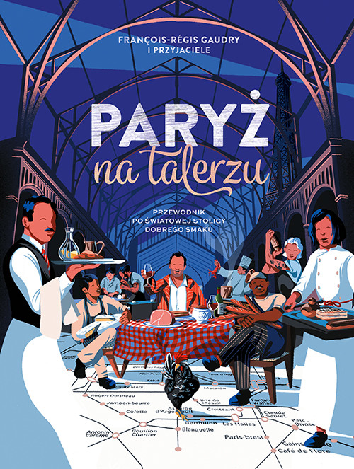 okładka Paryż na talerzu książka | Gaudry Francois-Regis