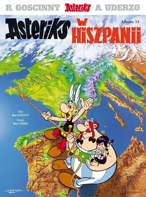 okładka Asteriks Asteriks w Hiszpanii Tom 14 książka | Albert Uderzo, Sztuczyńska Jolanta