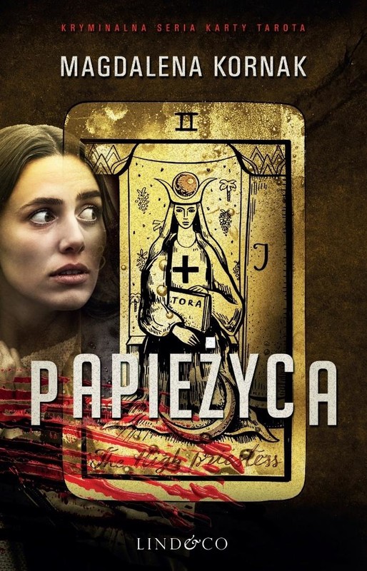 okładka Karty Tarota T.1 Papieżyca książka | Magdalena Kornak