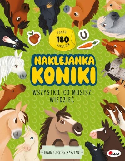 okładka Koniki. Naklejanka książka | Opracowanie zbiorowe