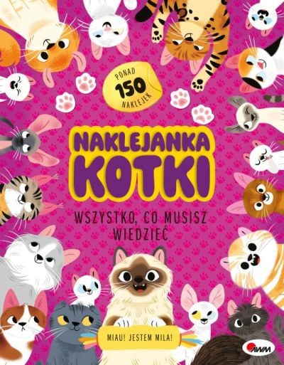 okładka Kotki. Naklejanka książka | Opracowanie zbiorowe