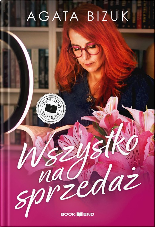 okładka Wszystko na sprzedaż. Duże litery książka | Agata Bizuk