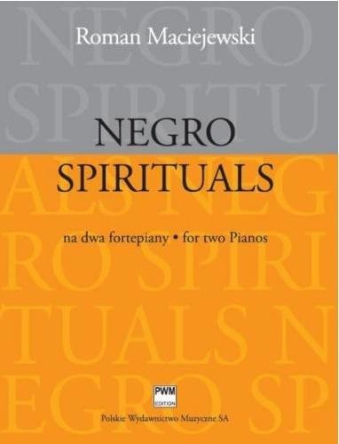 okładka Negro spirituals na dwa fortepiany PWM książka | Roman Maciejewski