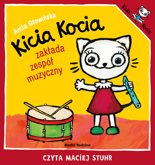 okładka Kicia Kocia zakłada zespół muzyczny audiobook | MP3 | Anita Głowińska