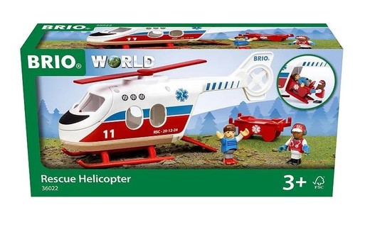 okładka Brio Helikopter ratunkowy książka