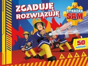 okładka Strażak Sam. Zgaduję, rozwiązuję książka | Anna Wiśniewska