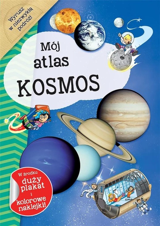 okładka Mój atlas Kosmos książka