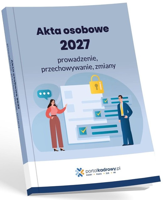 okładka Akta osobowe 2027 prowadzenie, przechowywanie... książka