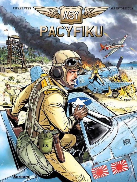 okładka Asy Pacyfiku książka | Alberto Lingua, Pierre Veys