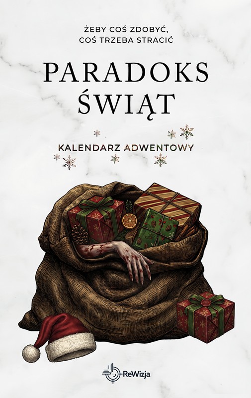 okładka Paradoks świąt. Książkowy Kalendarz Adwentowy. Wydanie specjalne książka | Joanna Sokół, Mateusz Gostyński, P. K.Farion, Rosalie Wilson