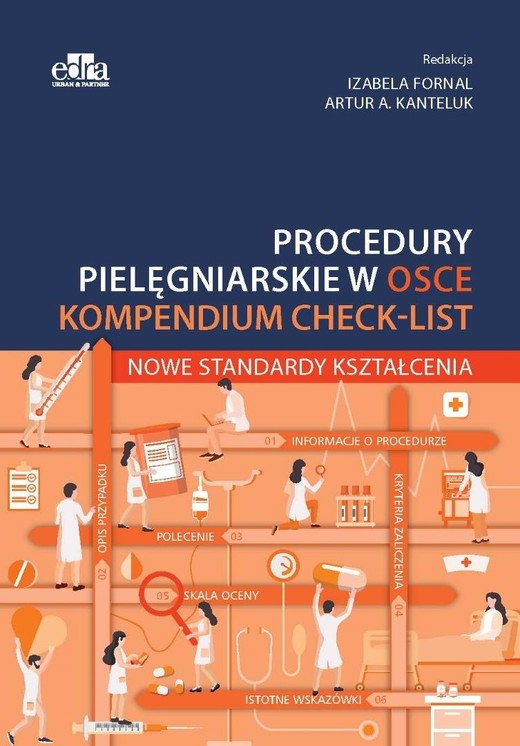 okładka Procedury pielęgniarskie w OSCE książka | Kanteluk A., Fornal I.