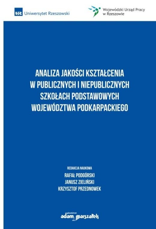 okładka Analiza jakości kształcenia w publicznych i... książka | Janusz Zieliński, Z. Krzysztof, red. RafałPodgórski