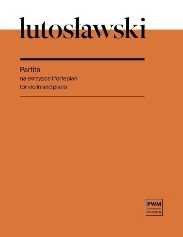 okładka Partita na skrzypce i fortepian książka | Lutosławski Witold