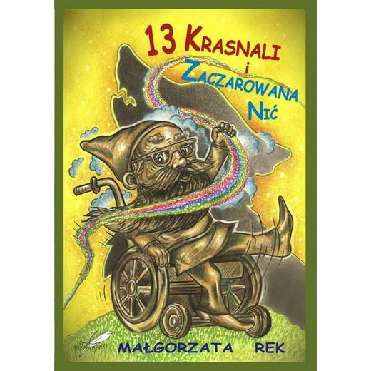 okładka 13 krasnali i zaczarowana nić książka | Rek Małgorzata