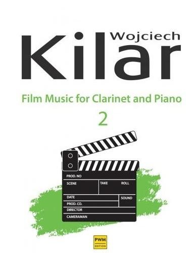 okładka Muzyka filmowa na klarnet i fortepian 2 książka | Michał JakubPapara