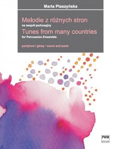 okładka Melodie z różnych stron na zespół perkusyjny PWM książka | Ptaszyńska Marta