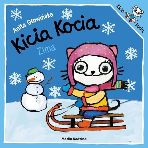 okładka Kicia Kocia. Zima książka | Anita Głowińska
