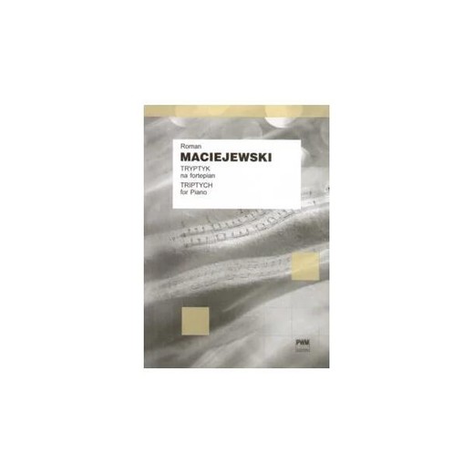 okładka Tryptyk na fortepian książka | Roman Maciejewski