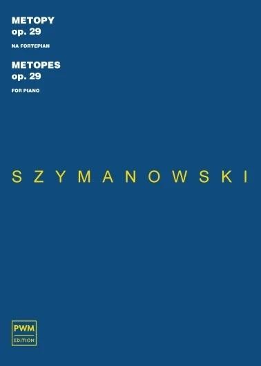 okładka Metopy op. 29 na fortepian książka | Karol Szymanowski