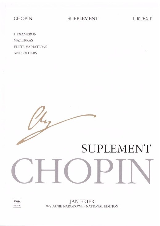 okładka Suplement, WN na fortepian książka | Fryderyk Chopin