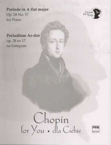 okładka Preludium As-dur op. 28 nr 17 na fortepian książka | Fryderyk Chopin, Juriana Jur