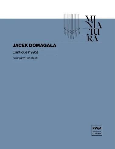okładka Cantique (1995) nuty na organy książka | Jacek Domagała