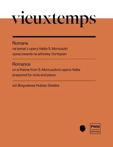 okładka Romans na temat z opery "Halka" S. Moniuszki książka | Bogusława Hubisz-Sielska, Henri Vieuxtemps