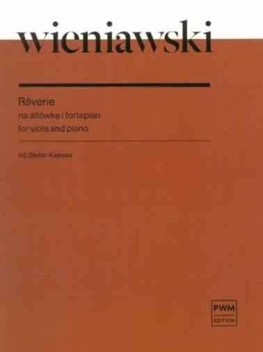 okładka Reverie na altówkę i fortepian książka | Stefan Kamasa, Wieniawski Henryk