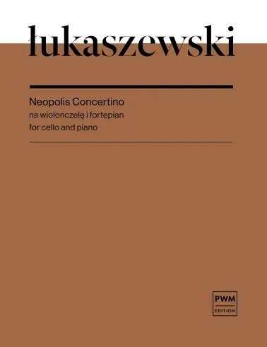 okładka Neopolis Concertino na wiolonczelę i fortepian książka | Łukaszewski Paweł