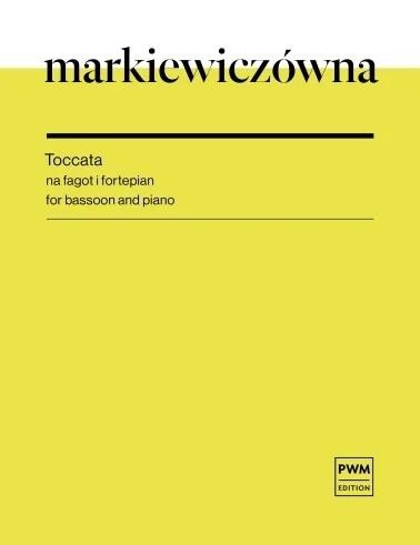 okładka Toccata na fagot i fortepian książka | Markiewiczówna Władysława
