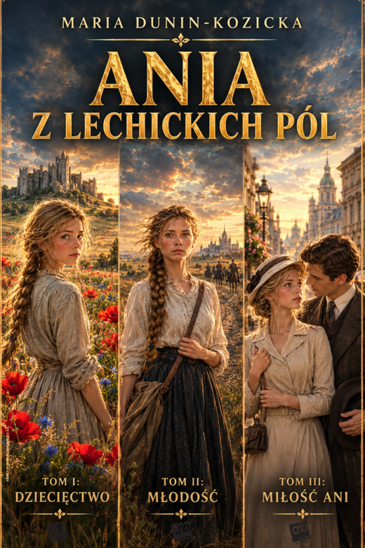 okładka Ania z lechickich pól (3 tom w 1 wydaniu) ebook | epub, mobi | Dunin-Kozicka Maria