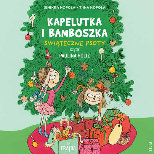 okładka Kapelutka i Bamboszka. Świąteczne psoty audiobook | MP3 | Sinikka Nopola, Tiina Nopola