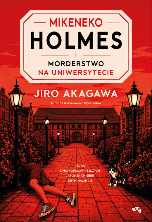 okładka Mikeneko Holmes i morderstwo na uniwersytecie ebook | epub, mobi | Akagawa Jiro
