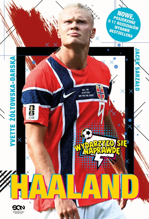 okładka Haaland. Norweski terminator ebook | epub, mobi | Yvette Żółtowska-Darska, Sarzało Jacek