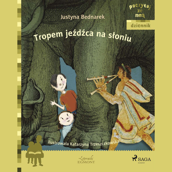 okładka Tropem jeźdźca na słoniu audiobook | MP3 | Justyna Bednarek