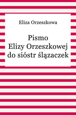 Okładka:Pismo Elizy Orzeszkowej do sióstr ślązaczek 