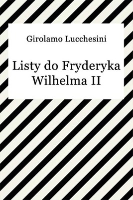 Okładka:Listy do Fryderyka Wilhelma II 