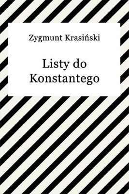 Okładka:Listy do Konstantego Gaszyńskiego 