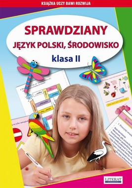Okładka:Sprawdziany. Język polski. Środowisko Klasa II 