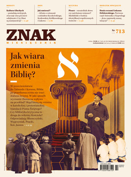 Okładka:Miesięcznik ZNAK nr 713 (10/2014) 